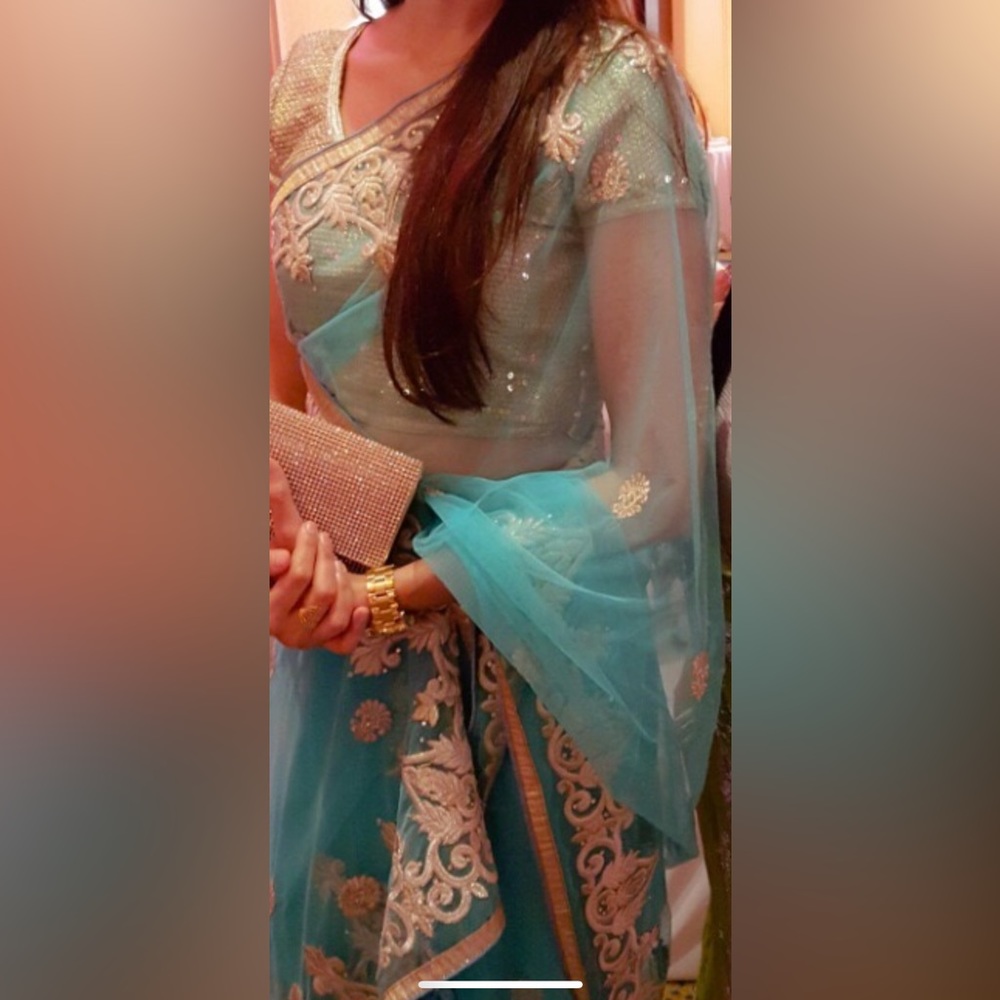 Like new, net saree